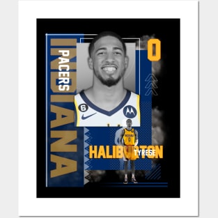 Indiana Pacers Tyrese Haliburton 0 Posters and Art